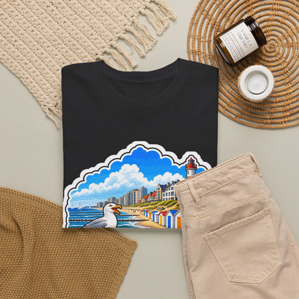 KNOKKE-HEIST Unisex T-shirt | Vlaamse Stad | VlaamseKracht®