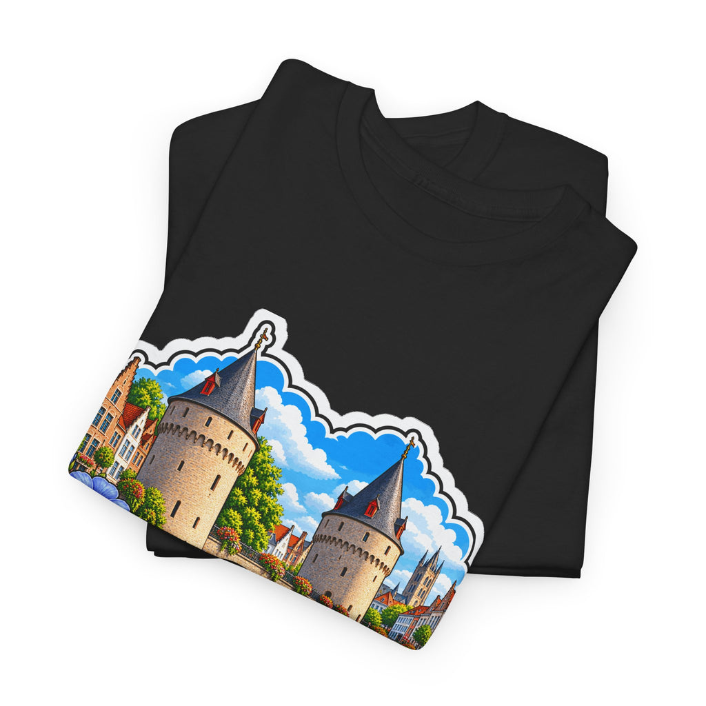 KORTRIJK Unisex T-shirt | Vlaamse Stad | VlaamseKracht®