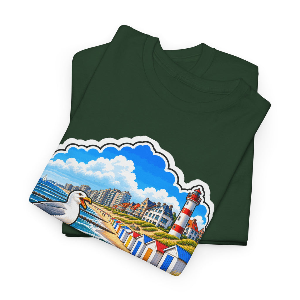 KNOKKE-HEIST Unisex T-shirt | Vlaamse Stad | VlaamseKracht®