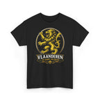 Premium Vlaamse Leeuw Vlaanderen Color Edition T-Shirt | In Hart en Daad | Unisex  | VlaamseKracht®