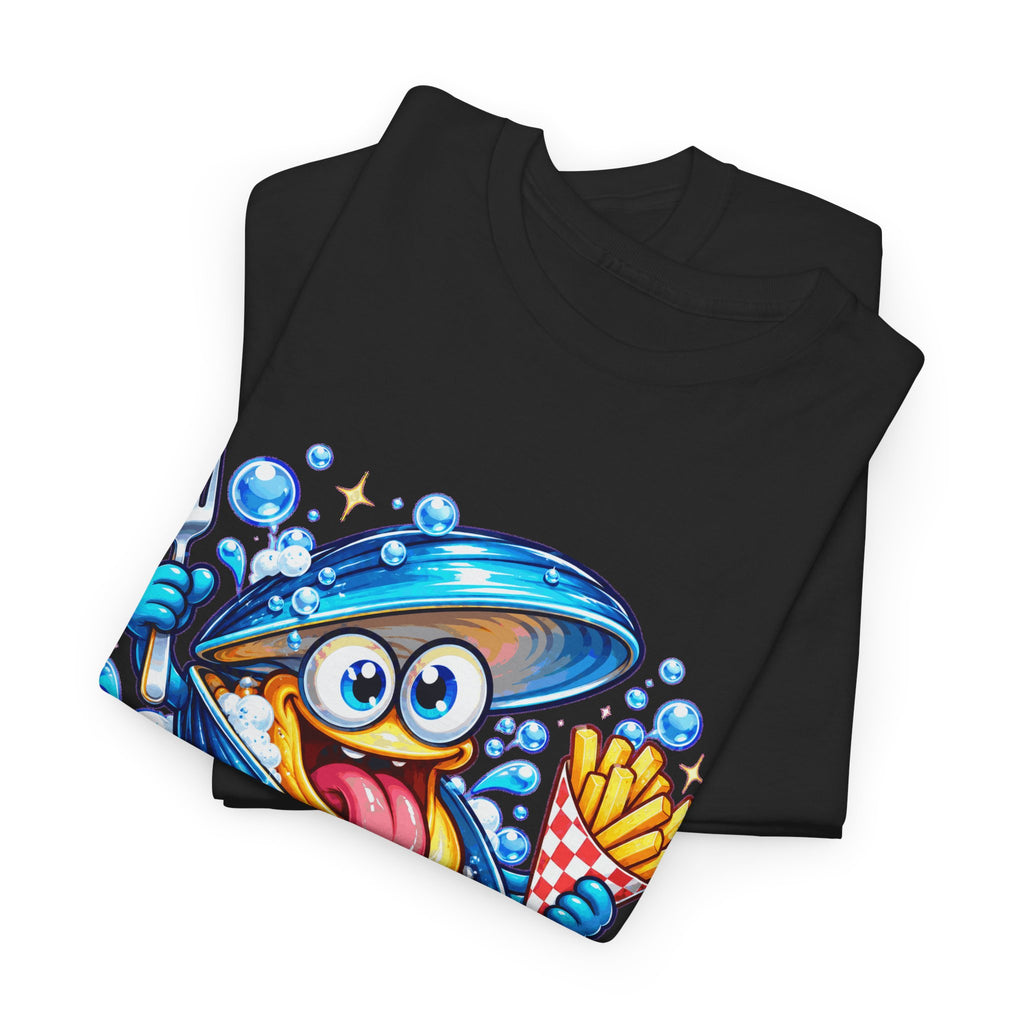 MONSTER MOSSEL! Unisex T-shirt | Cartoon | VlaamseKracht®
