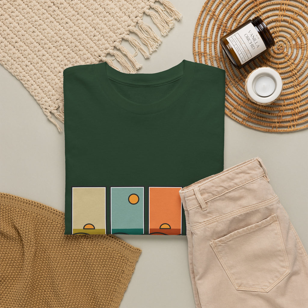 Noordzee Unisex T-shirt | Vier Momenten | VlaamseKracht®