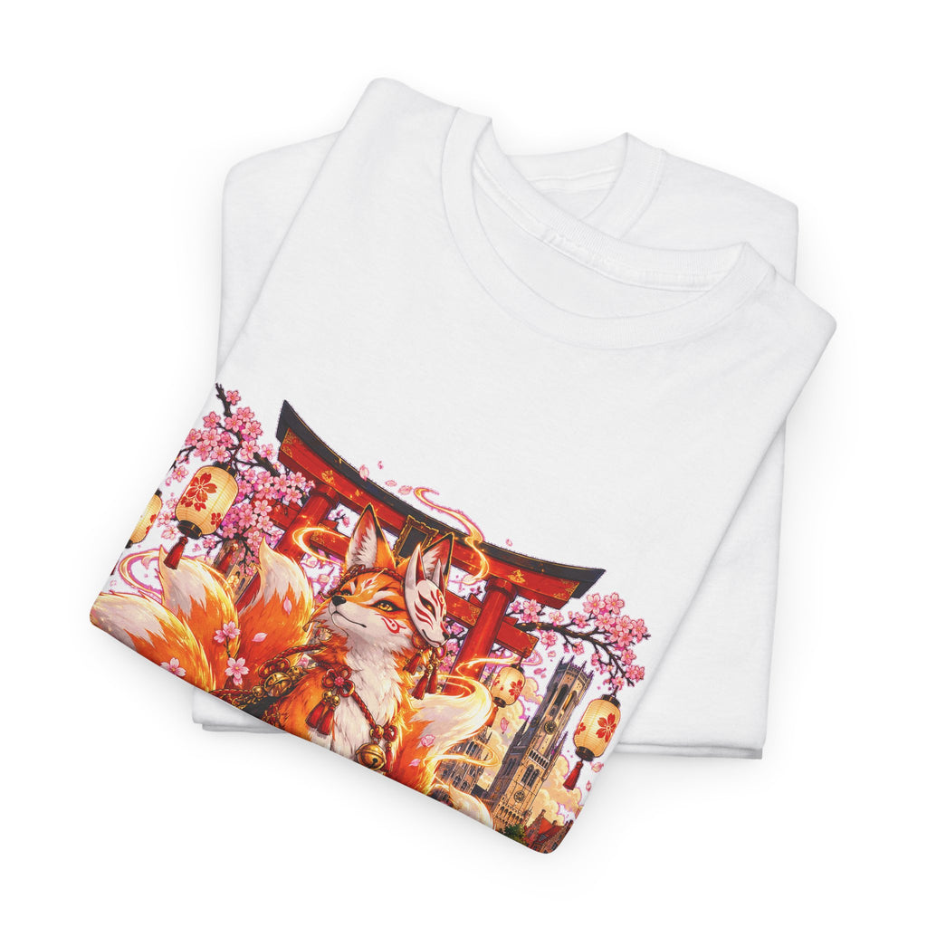 KITSUNE VAN BRUGGE! Unisex T-shirt | Anime | VlaamseKracht®