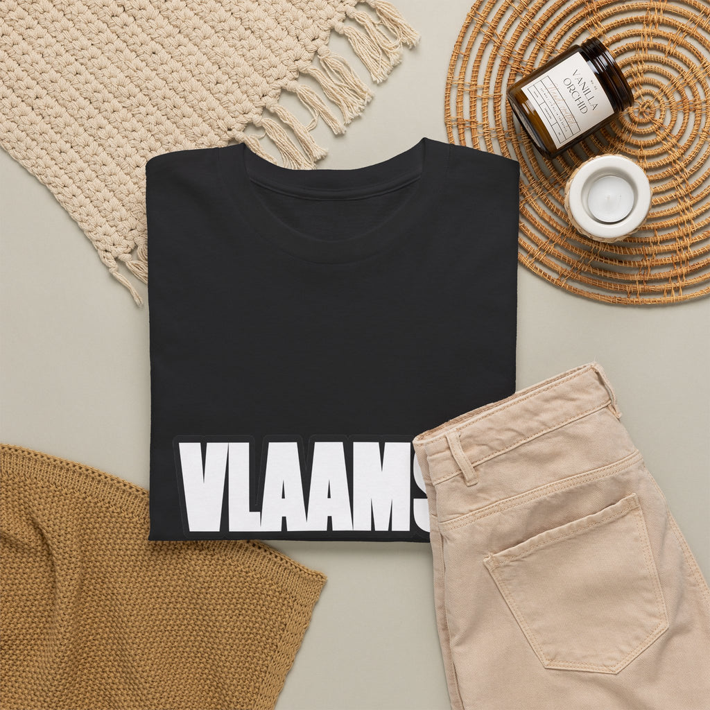 VLAAMSE KRACHT Unisex T-shirt | Stoere Letters | VlaamseKracht®