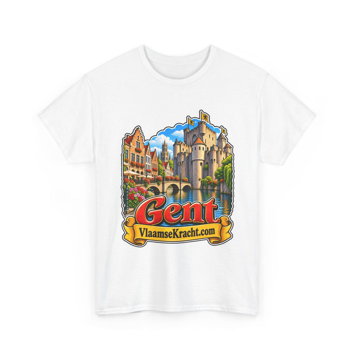 GENT Unisex T-shirt | Vlaamse Stad | VlaamseKracht®